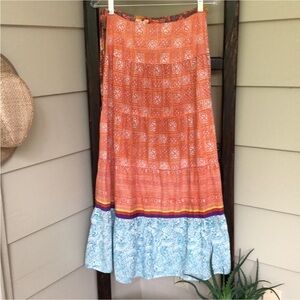 Sundance | Boho Maxi Skirt 100% Cotton | 2